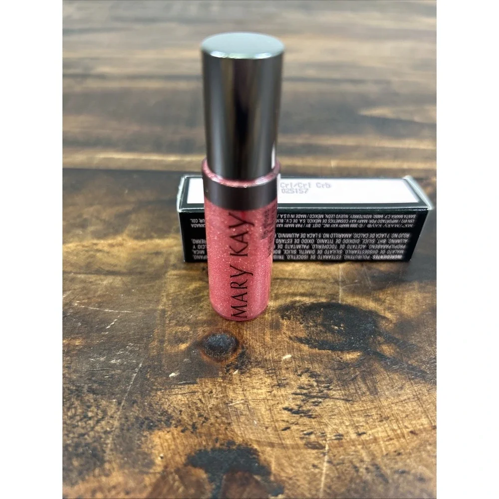 New In Box Mary‎ Kay Lip Gloss Caribbean Coral #025157 Full Size